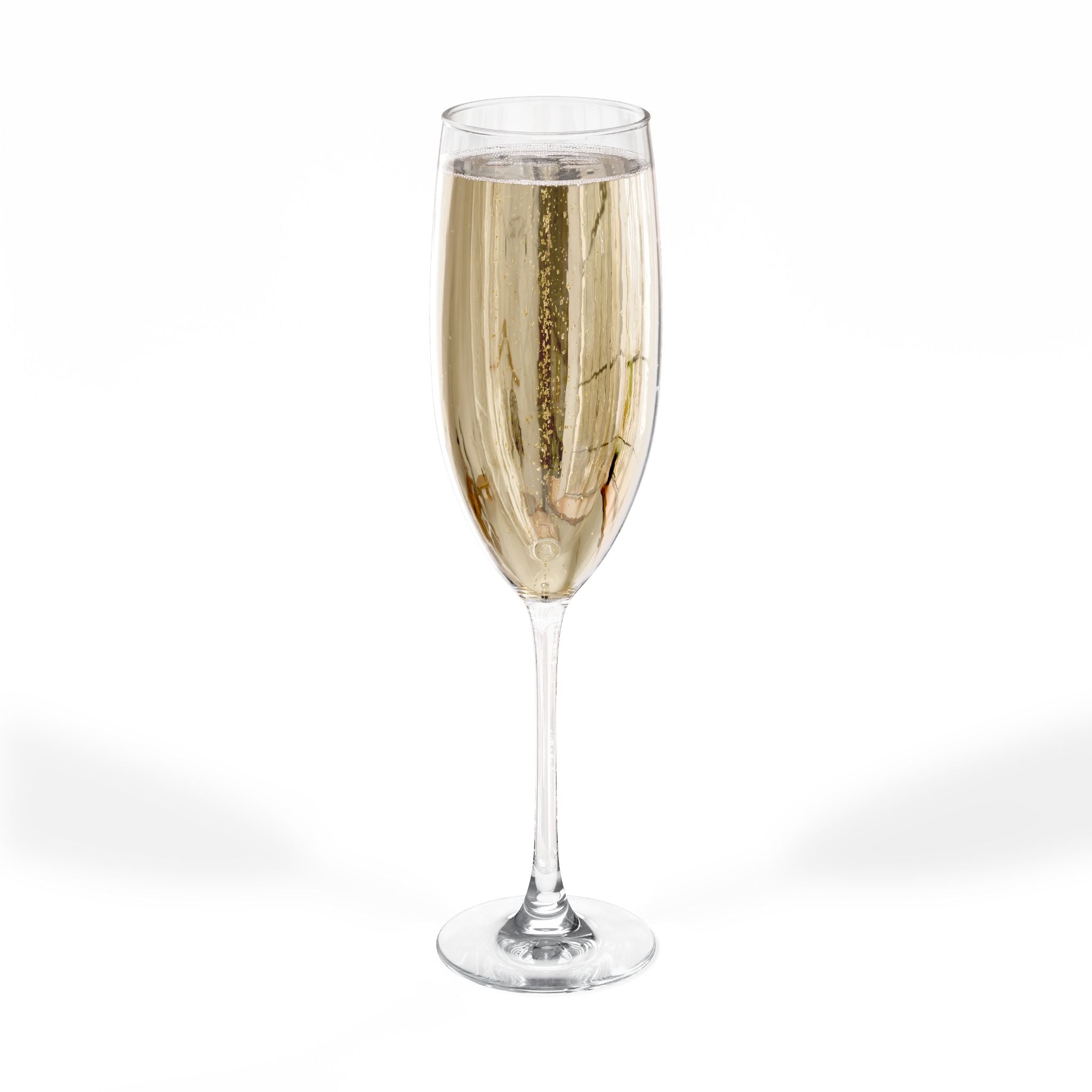 Engraved 8oz Champagne Flute — Customizable Wedding & Celebration Glass