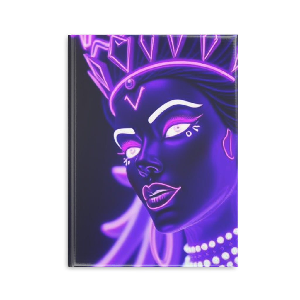 Royal Aura: Thee Empress Hardcover Notebook with Puffy Covers by Printify