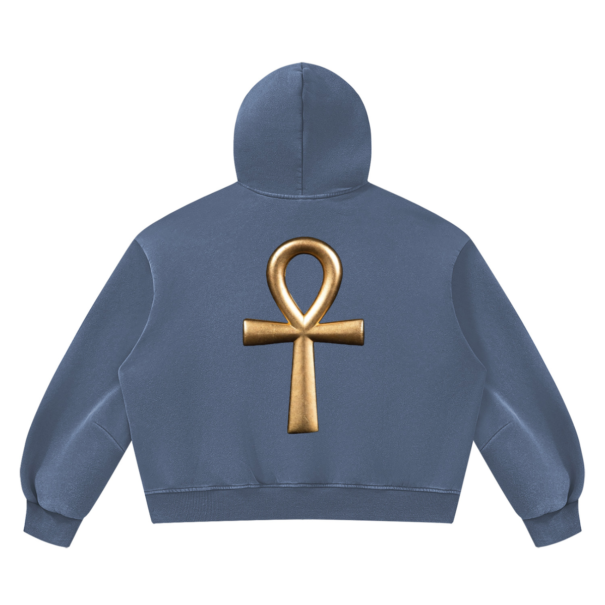 Unisex Vintage Wash Boxy Fleece Hoodie