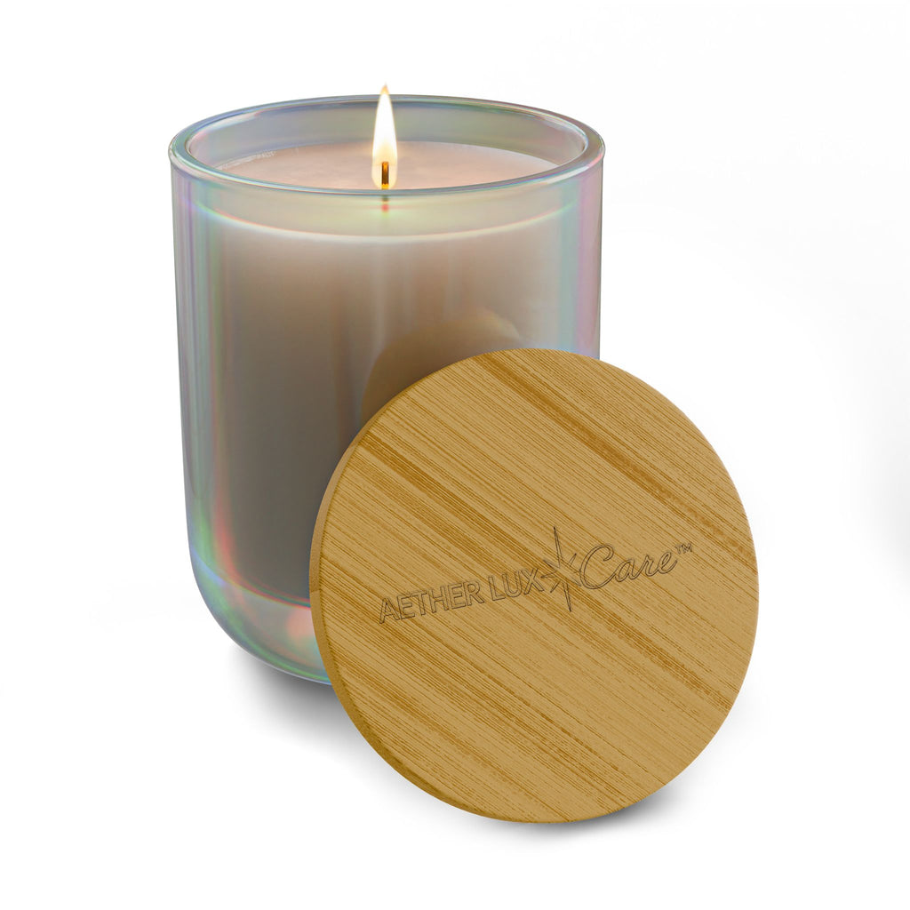 Engraved 14oz Soy Candle — Aether Lux Care Scented Candle (Custom Engraving)