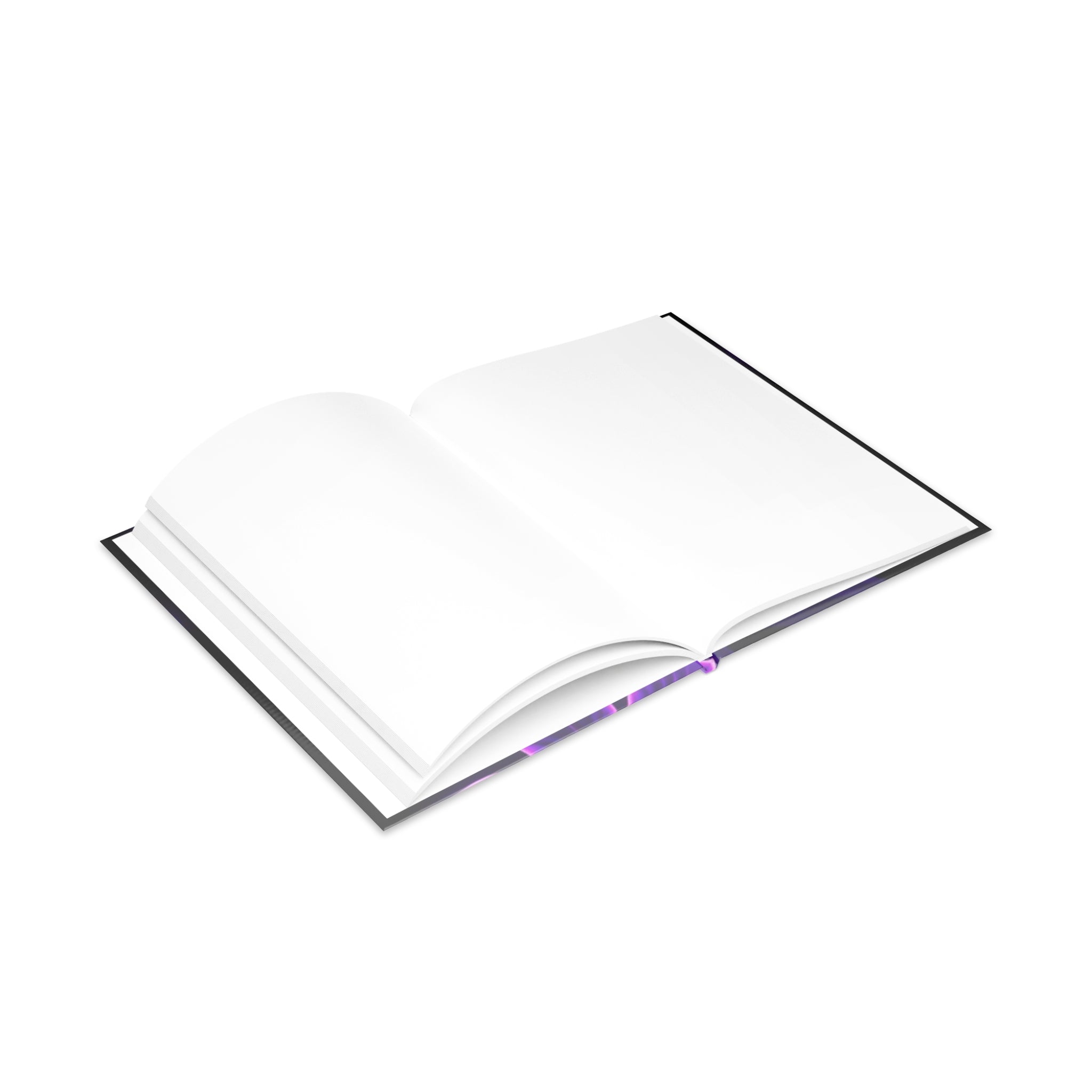 Royal Aura: Flower Hardcover Notebook with Puffy Covers
