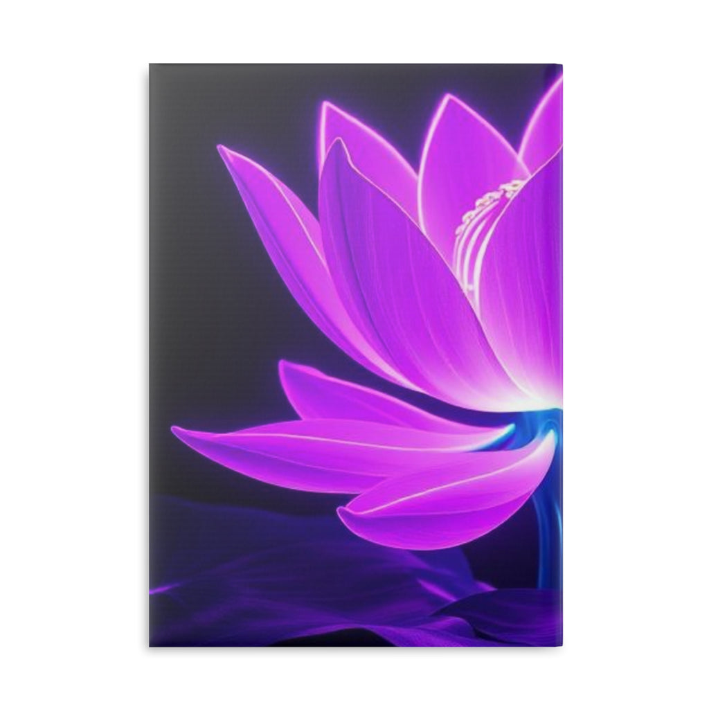Royal Aura: Lotus Flower Hardcover Notebook with Puffy Covers