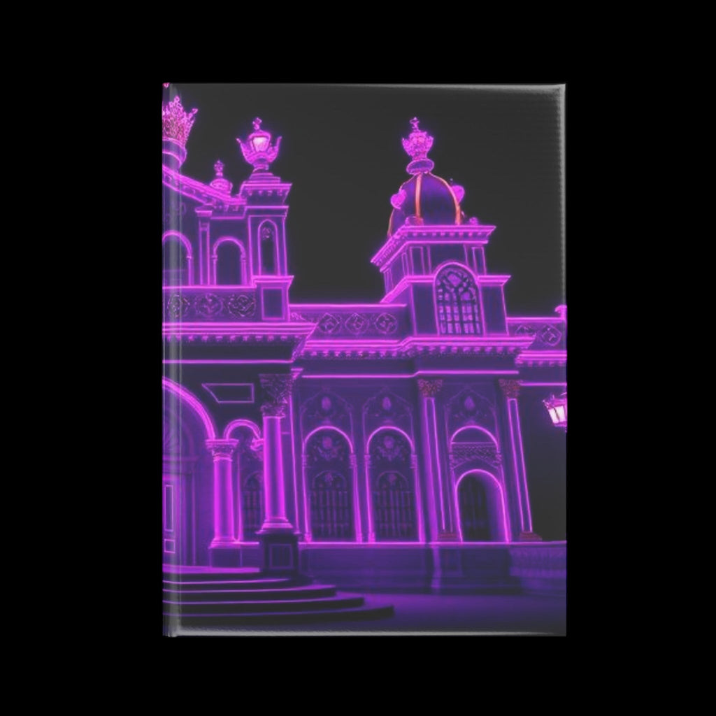 Royal Aura: Royal Palace Hardcover Notebook with Puffy Covers by Printify