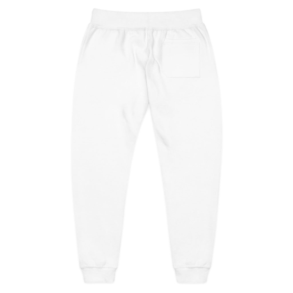777 Fleece Sweatpants — White