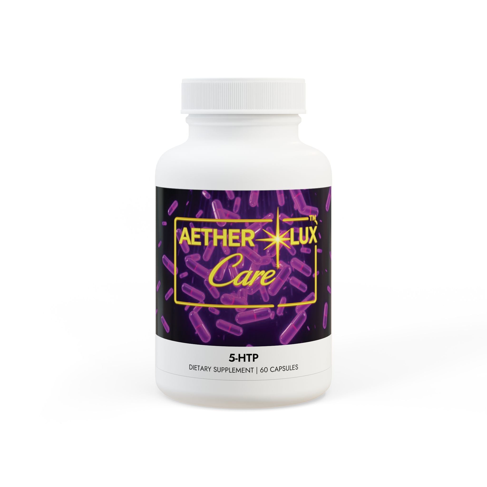 AetherLux 5-HTP Supplement (60 Capsules)