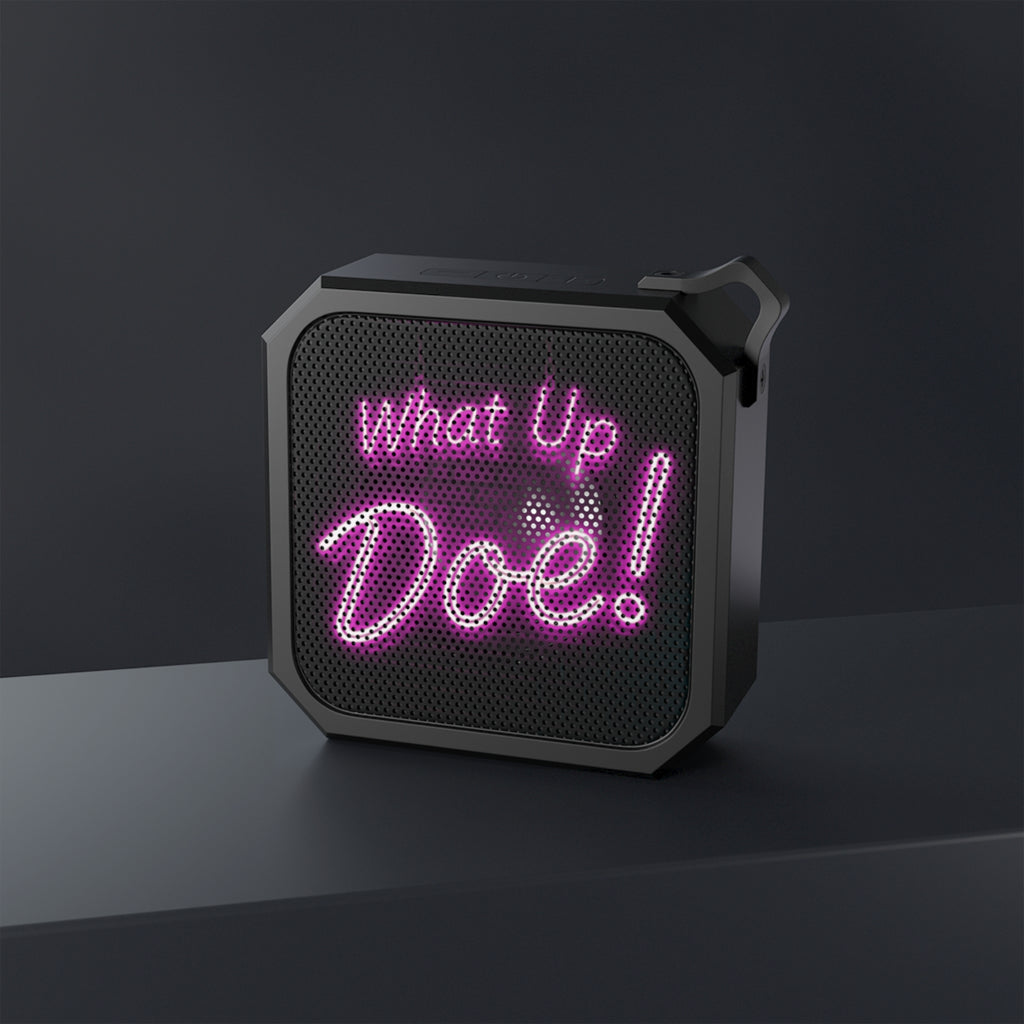 What Up Doe! Outdoor Bluetooth Speaker (PINK)