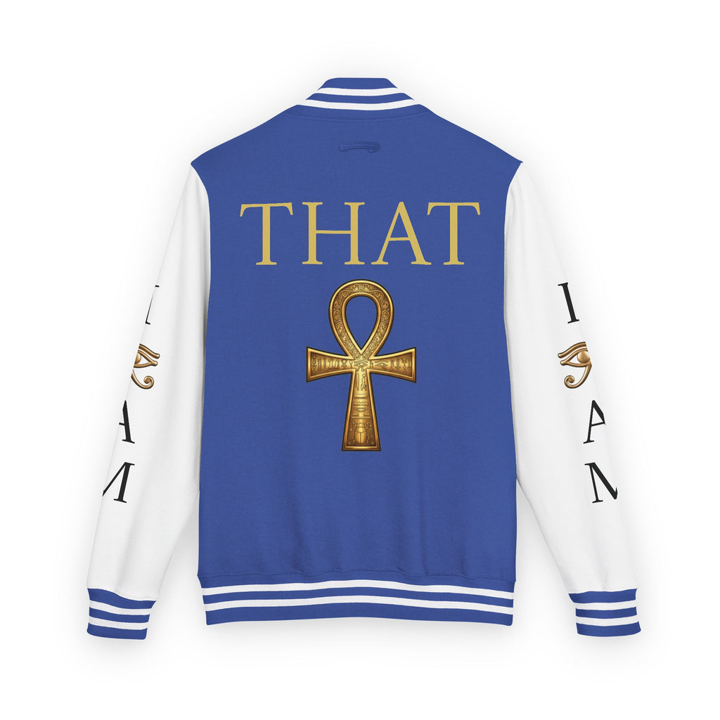 I Am That I Am Ankh Letterman Jacket