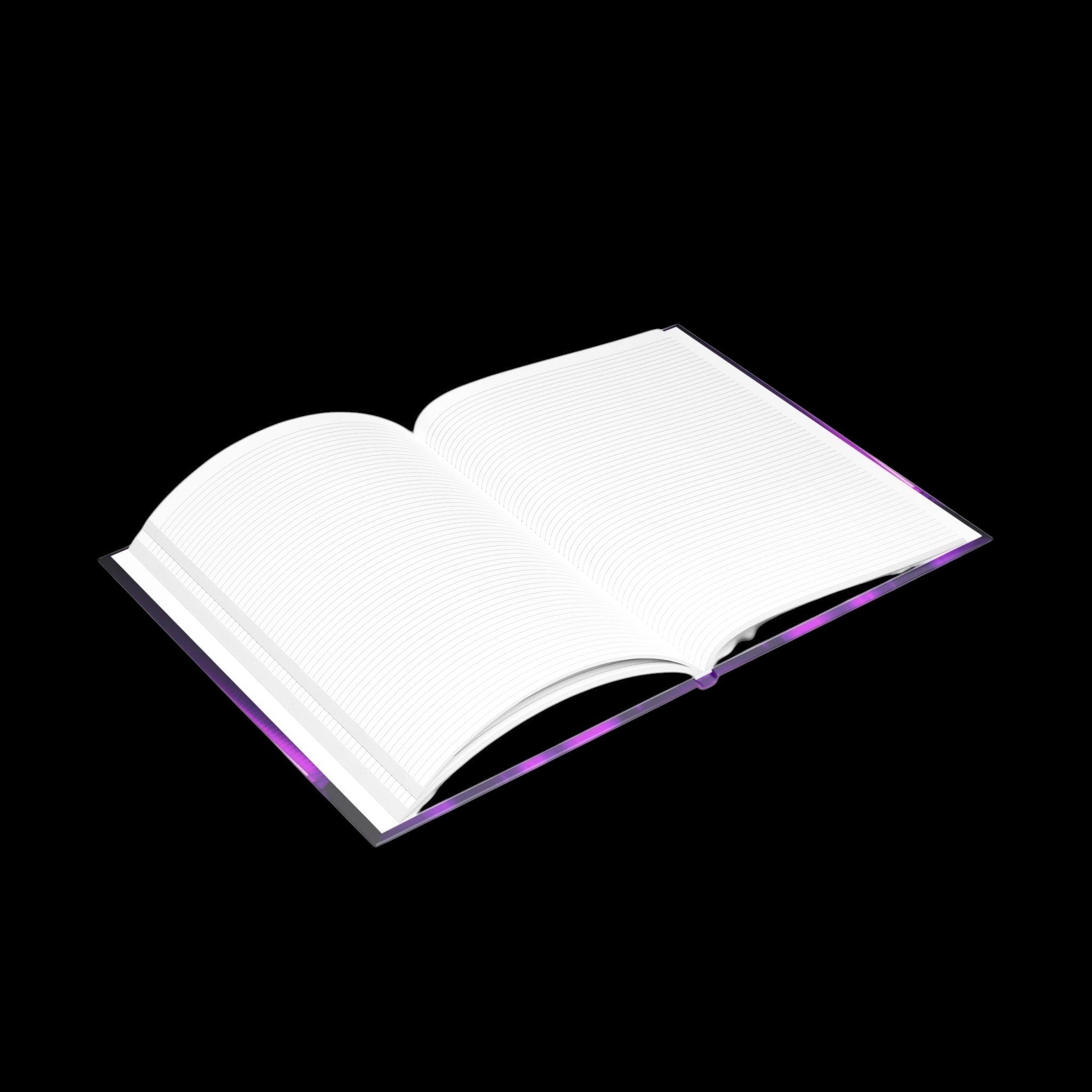 Royal Aura: Front Room Hardcover Notebook with Puffy Covers by Printify