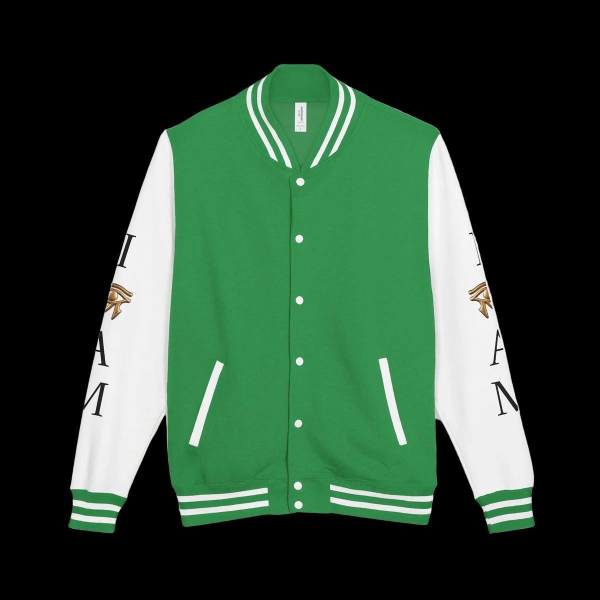 I Am That I Am Ankh Letterman Jacket - AetherLux.Shop