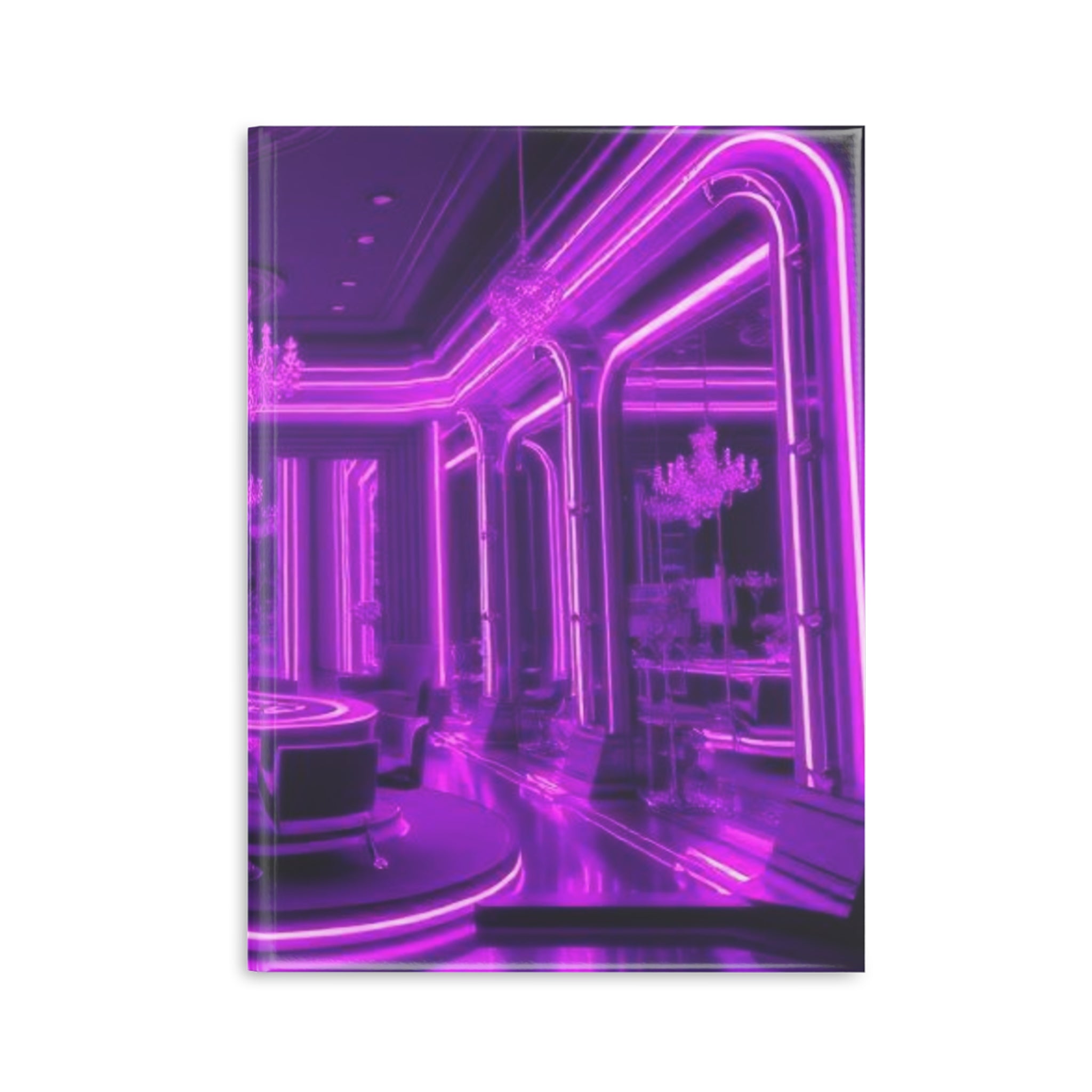 Royal Aura: Front Room Hardcover Notebook with Puffy Covers