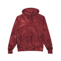 Black History 365 - Embroidered Red Tie-Dye Hoodie