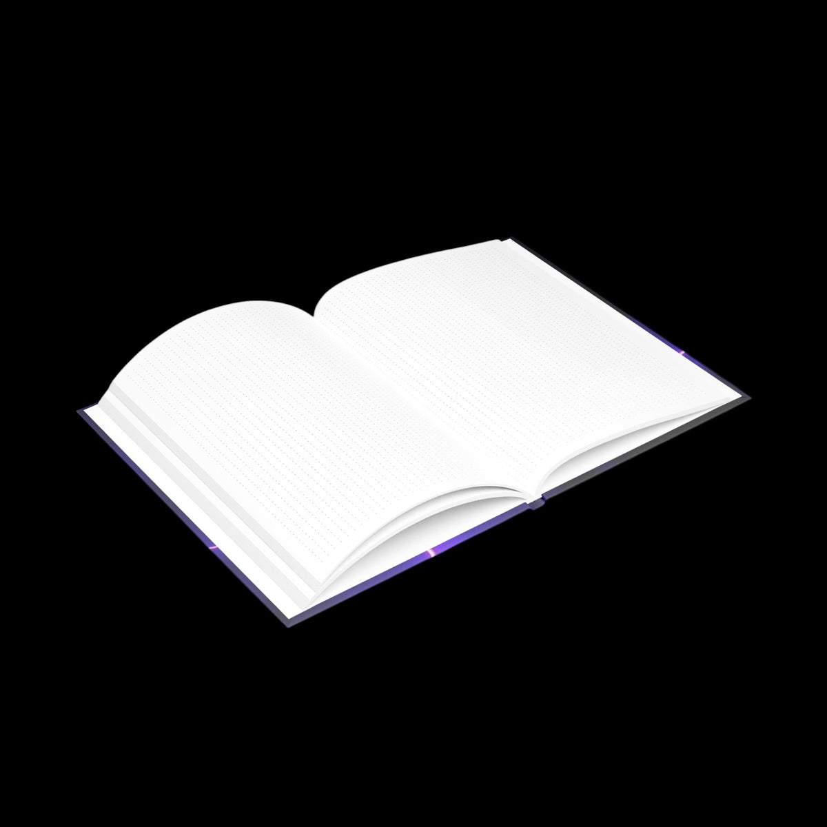 Royal Aura: Thunder & Lightening Hardcover Notebook with Puffy Covers - AetherLux.Shop