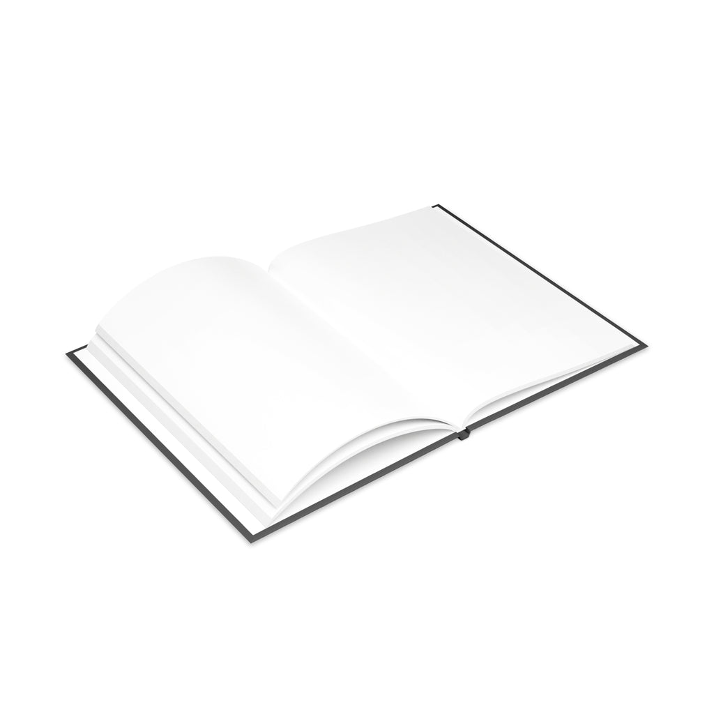 Royal Aura: America Hardcover Notebook with Puffy Covers by Printify