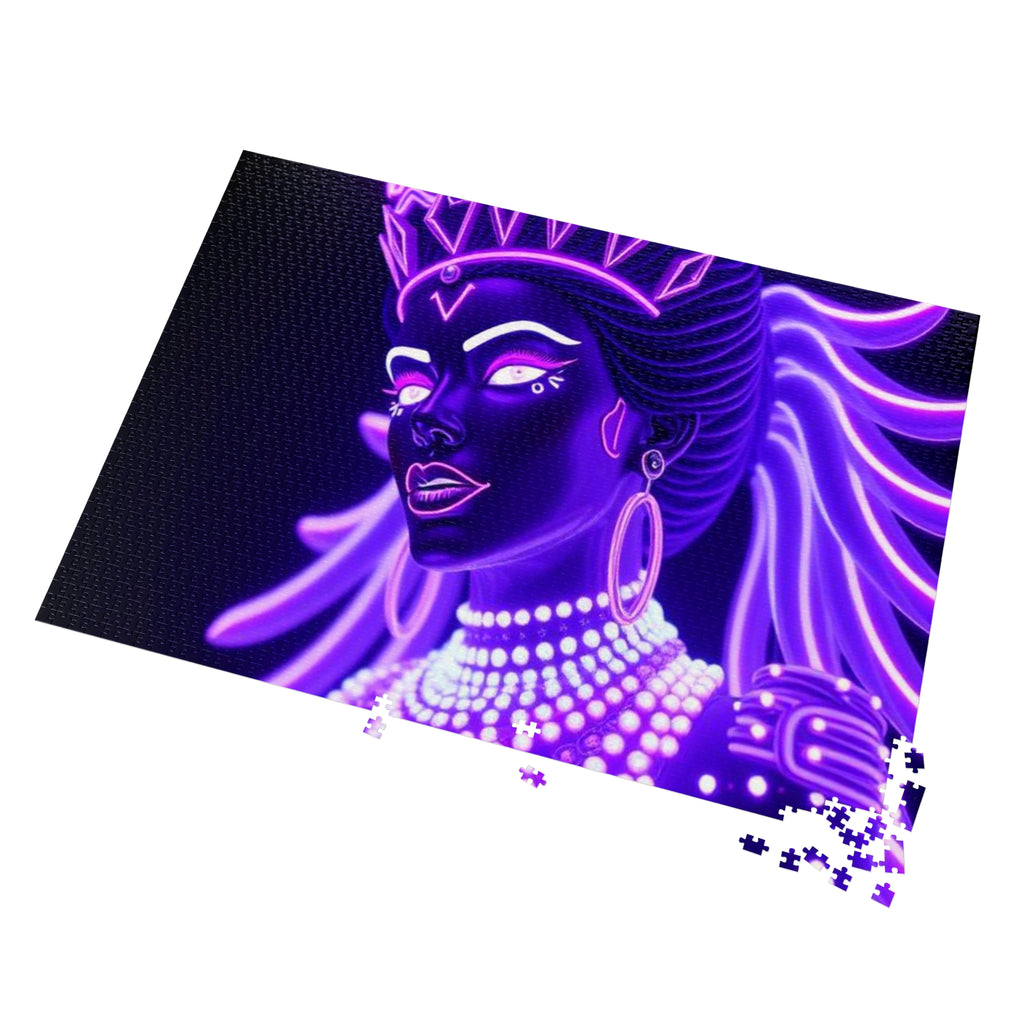 Thee Empress Jigsaw Puzzle with Tin