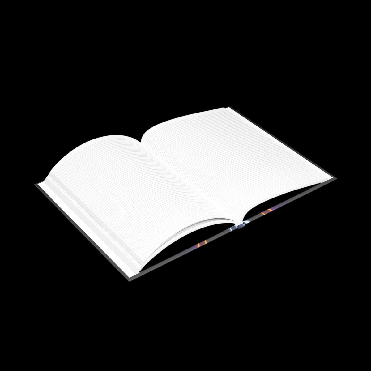 Royal Aura: Lone Wolf Hardcover Notebook with Puffy Covers - AetherLux.Shop