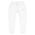 777 Fleece Sweatpants — White
