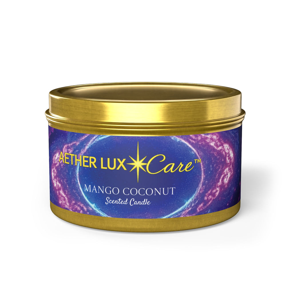 Mango Coconut Tin Candles