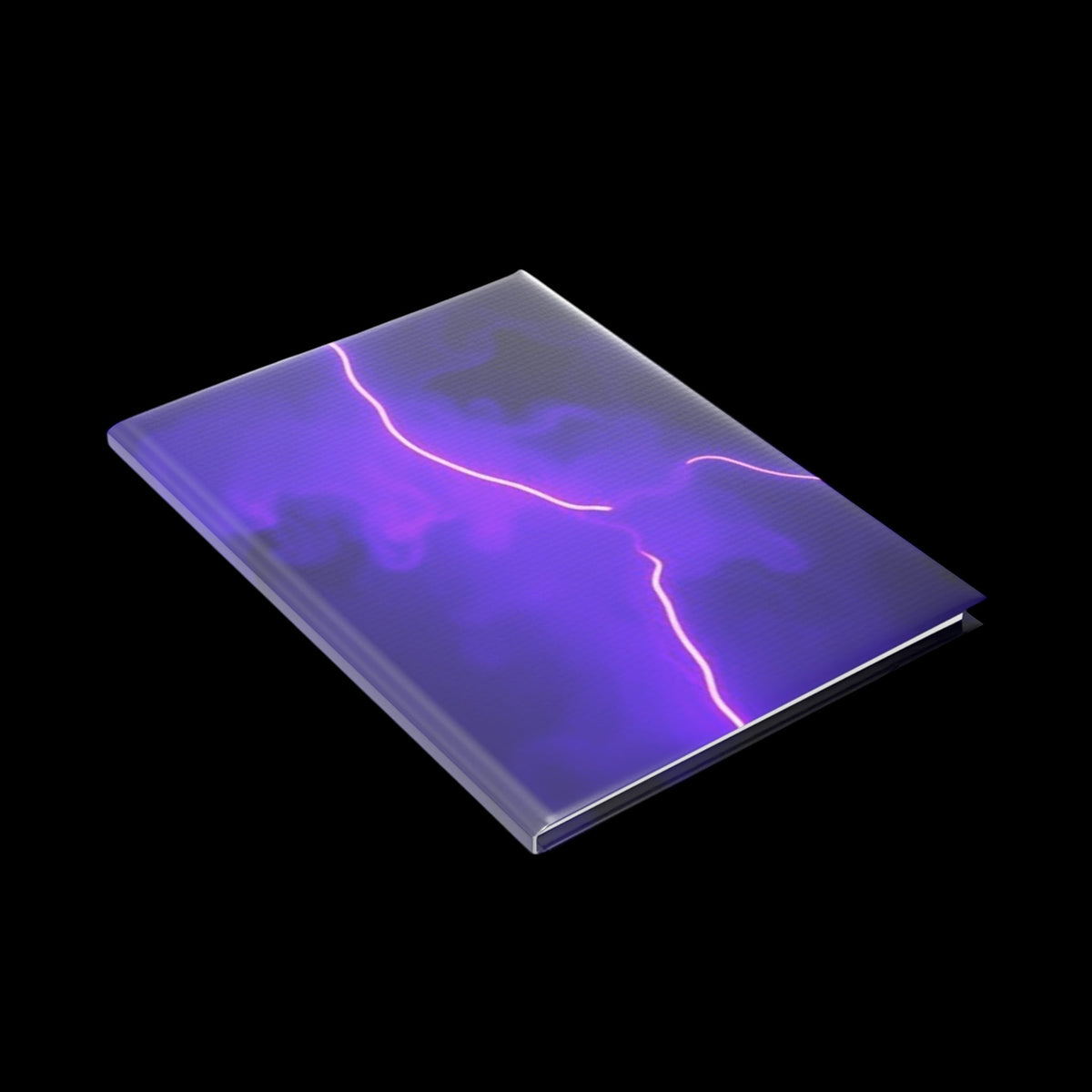 Royal Aura: Thunder & Lightening Hardcover Notebook with Puffy Covers - AetherLux.Shop
