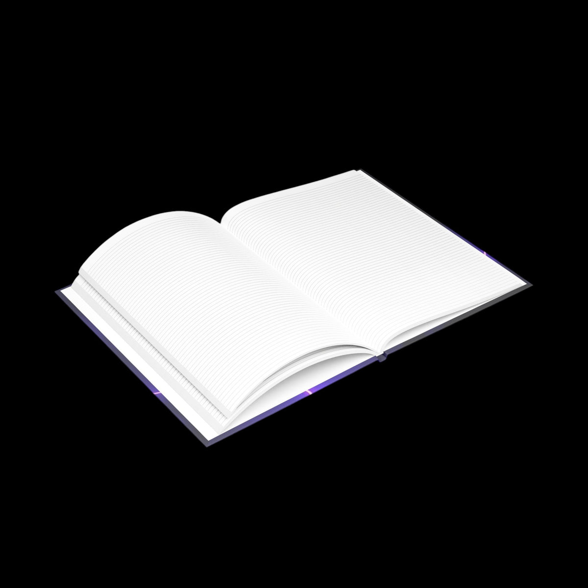 Royal Aura: Thunder & Lightening Hardcover Notebook with Puffy Covers - AetherLux.Shop