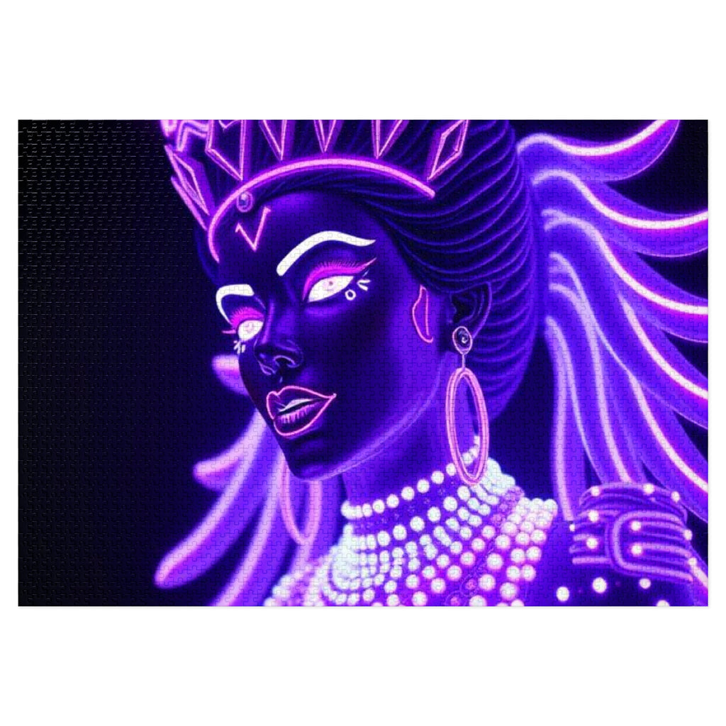 Thee Empress Jigsaw Puzzle with Tin