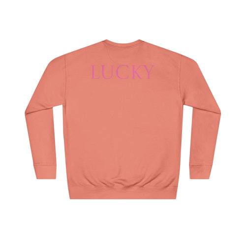 777 Crewneck Sweatshirt — Dusty Rose