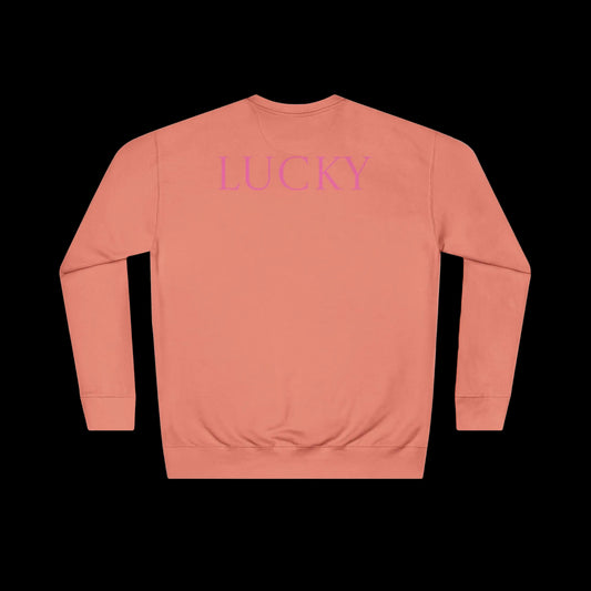 777 Crewneck Sweatshirt — Dusty Rose - AetherLux.Shop