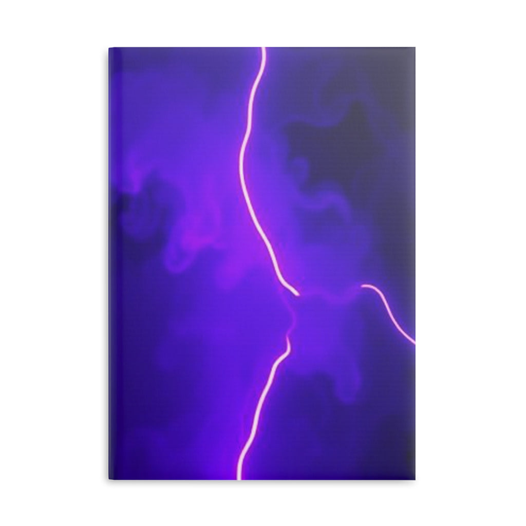 Royal Aura: Thunder & Lightening Hardcover Notebook with Puffy Covers