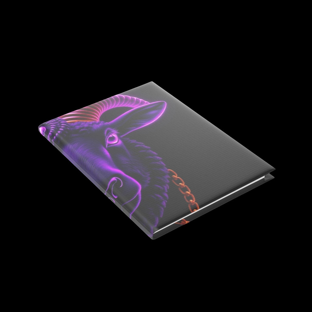 Royal Aura: Black Sheep Hardcover Notebook with Puffy Covers by Printify