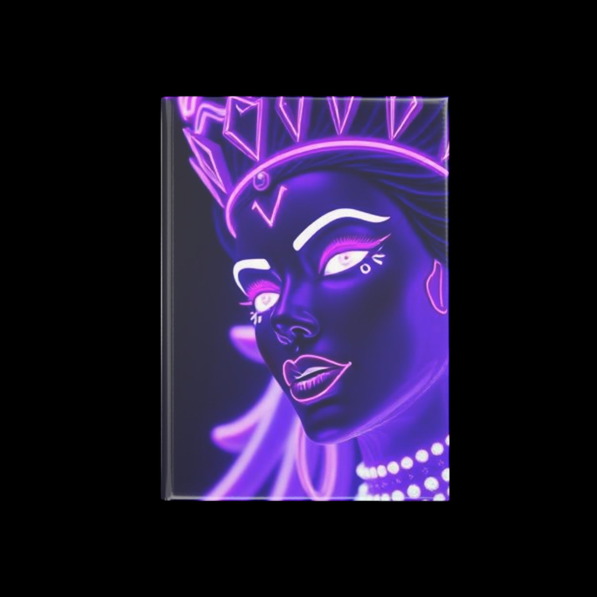 Royal Aura: Thee Empress Hardcover Notebook with Puffy Covers by Printify