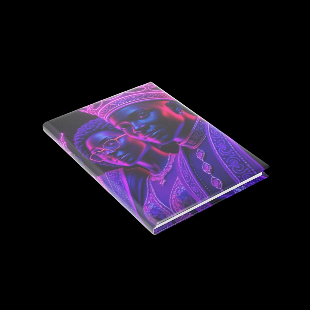 Royal Aura: Royal Family Hardcover Notebook with Puffy Covers - AetherLux.Shop