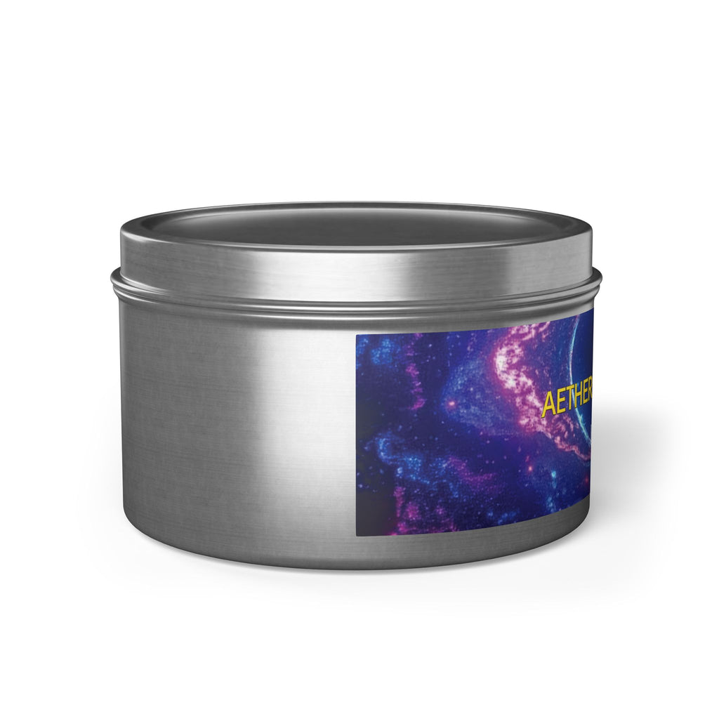 Evergreen Tin Candles