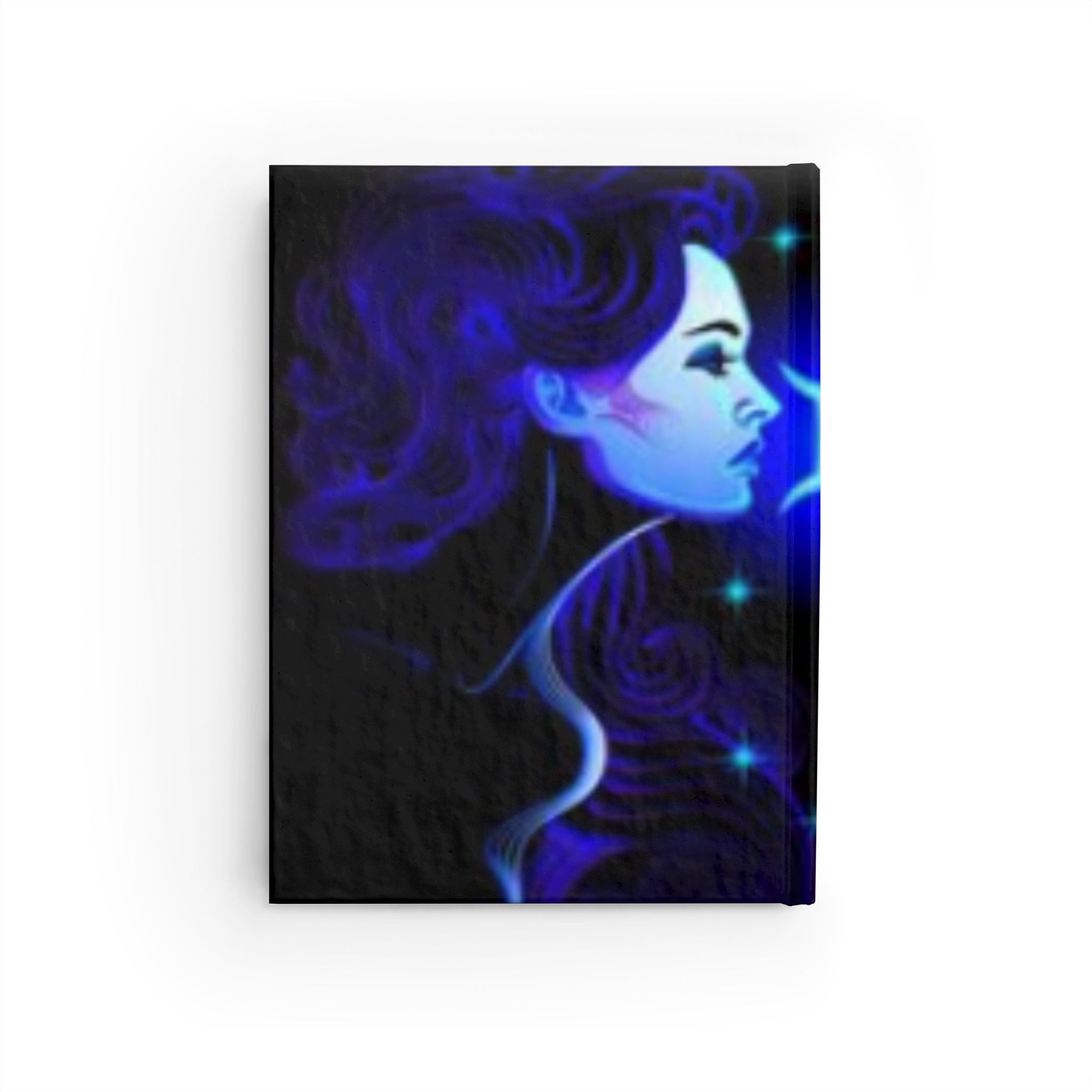 Bleu Aura: Gemini Hard Cover Journal - Ruled Line