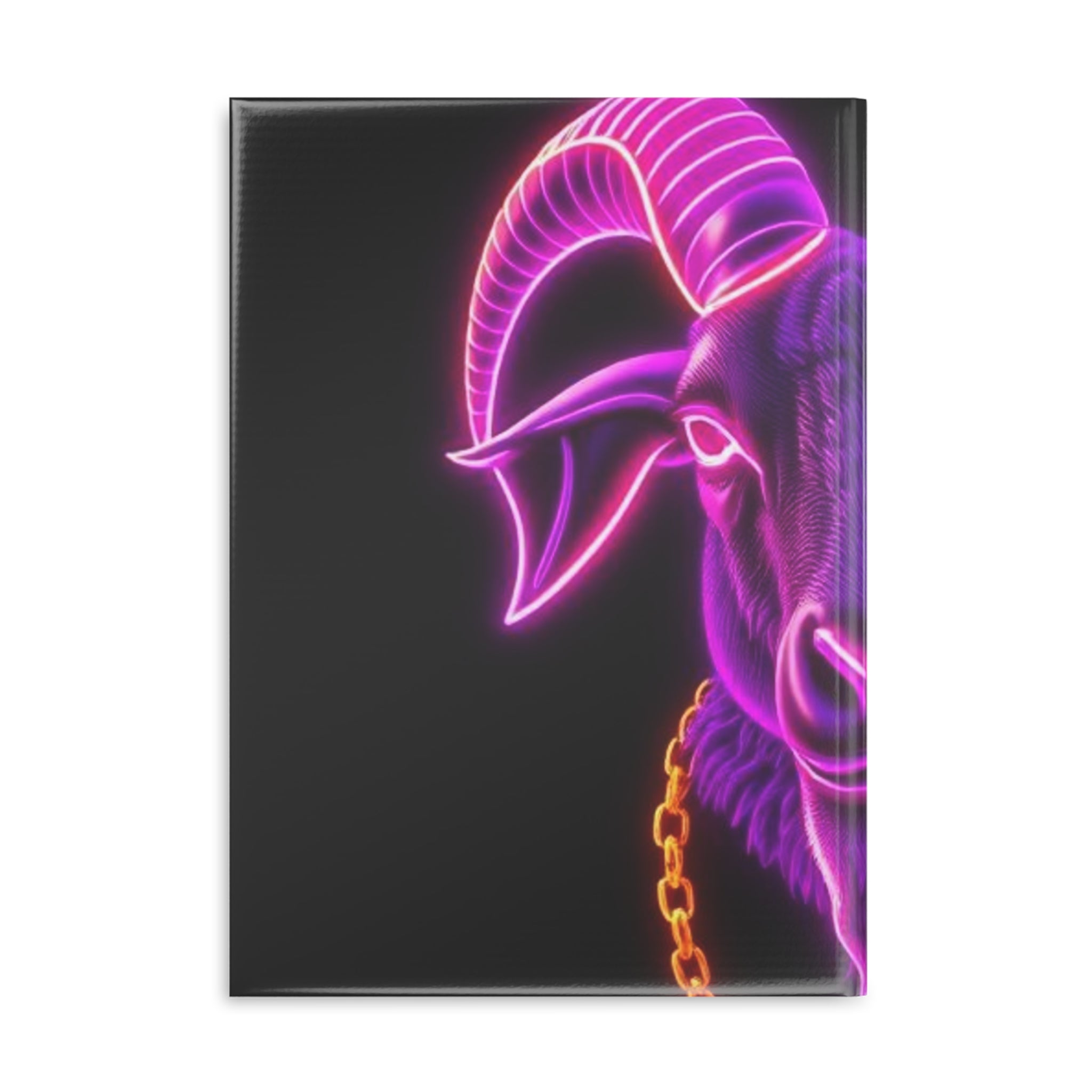 Royal Aura: The Goat Hardcover Notebook with Puffy Covers