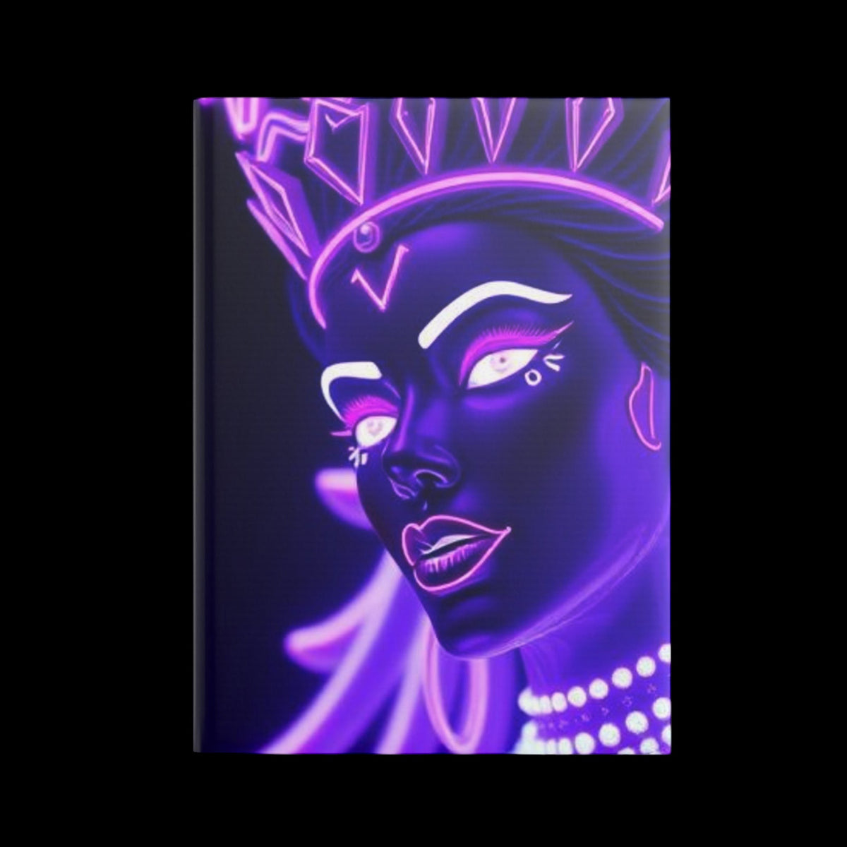 Royal Aura: Thee Empress Hardcover Notebook with Puffy Covers - AetherLux.Shop