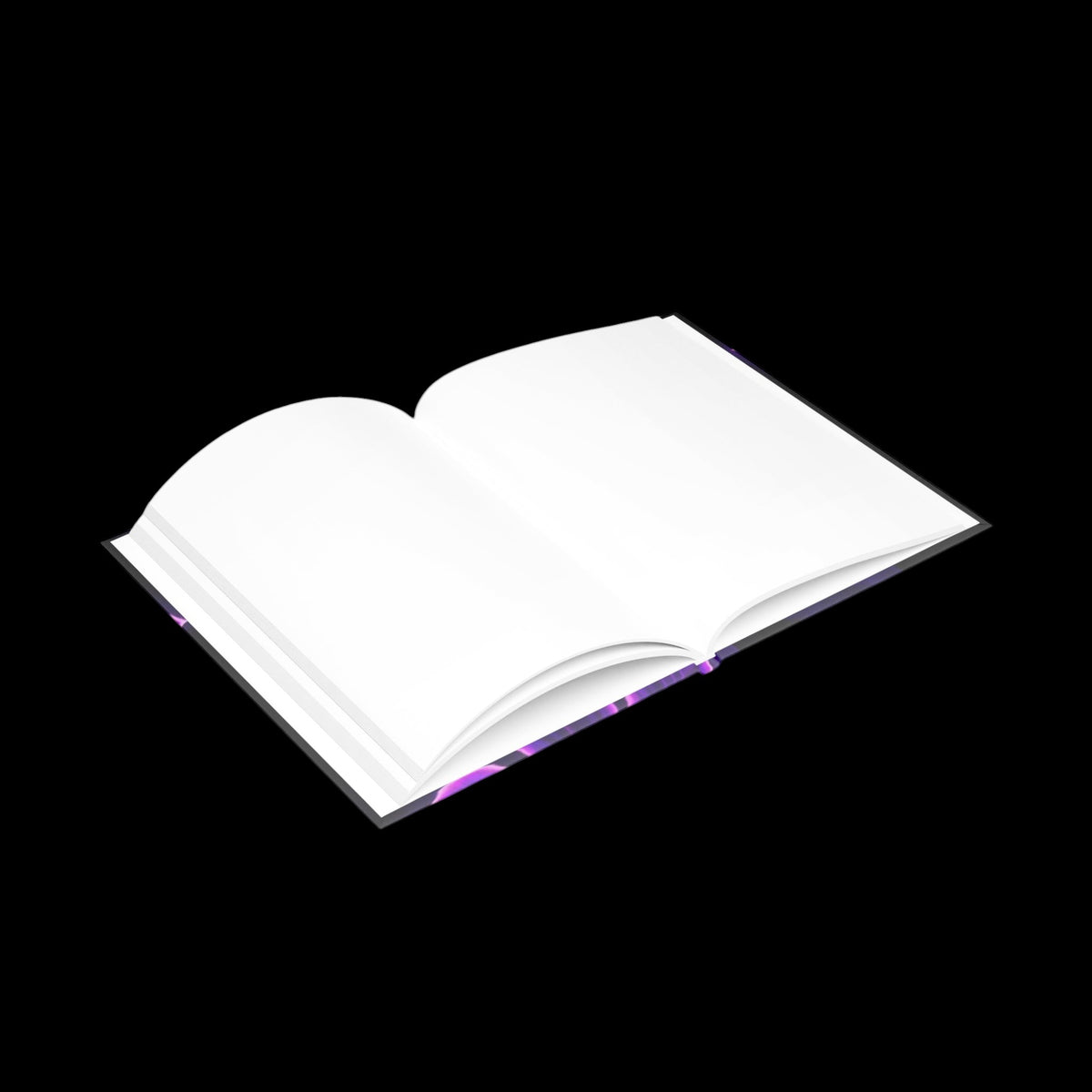 Royal Aura: Flower Hardcover Notebook with Puffy Covers - AetherLux.Shop