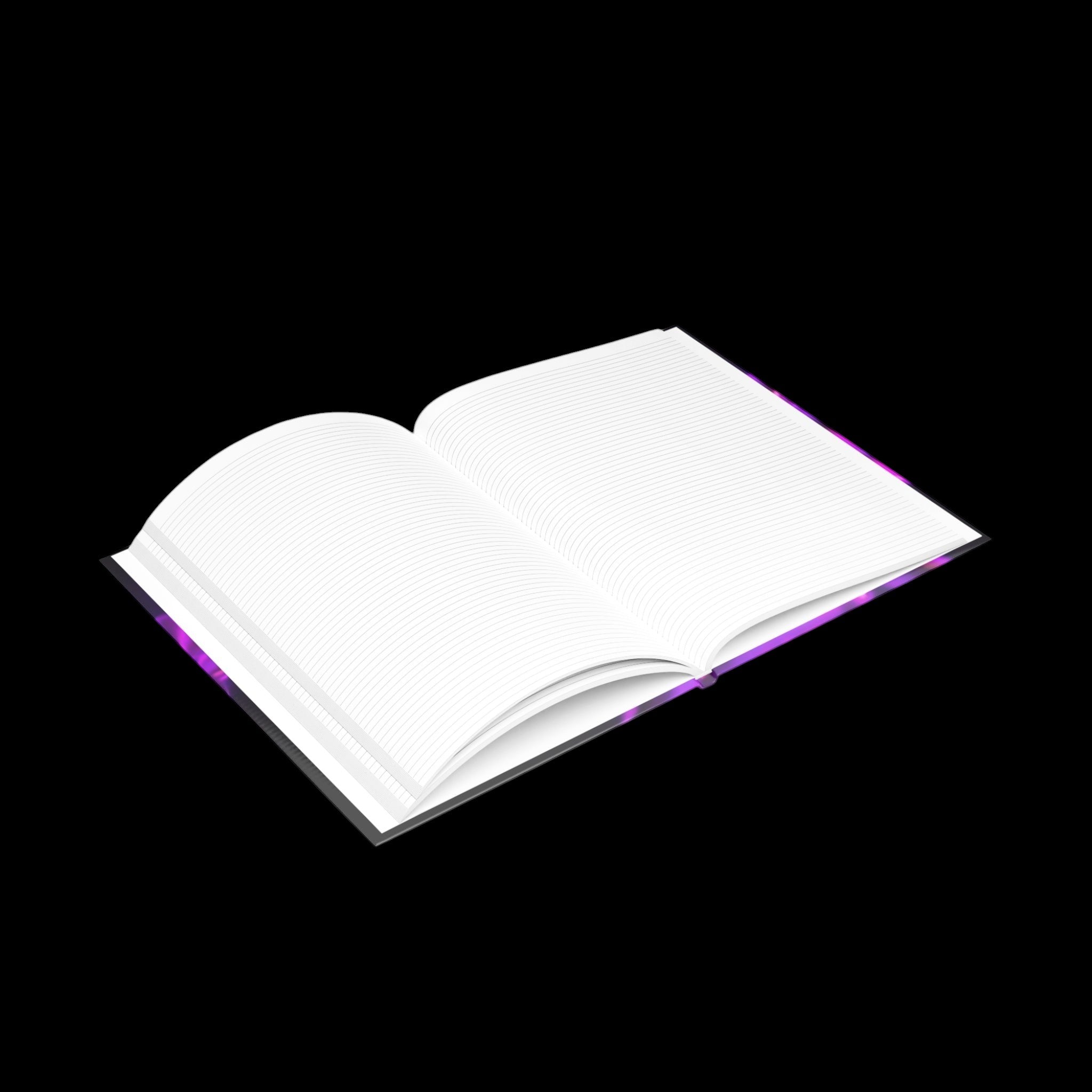 Royal Aura: Broken Chains Hardcover Notebook with Puffy Covers by Printify