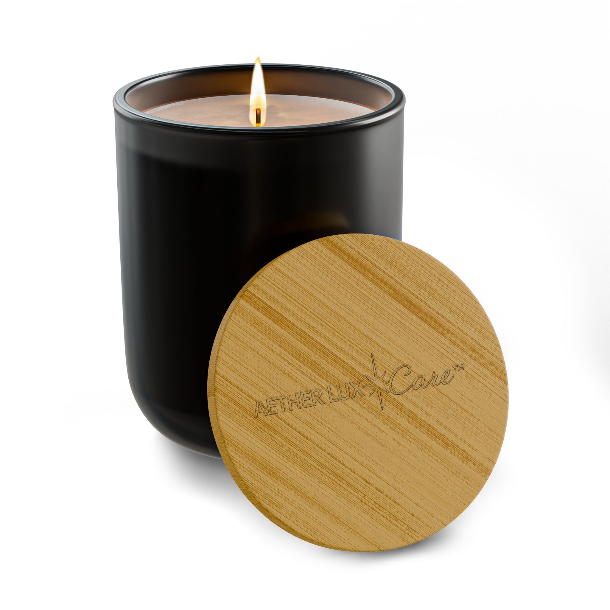 Engraved 14oz Soy Candle — Aether Lux Care Scented Candle (Custom Engraving)