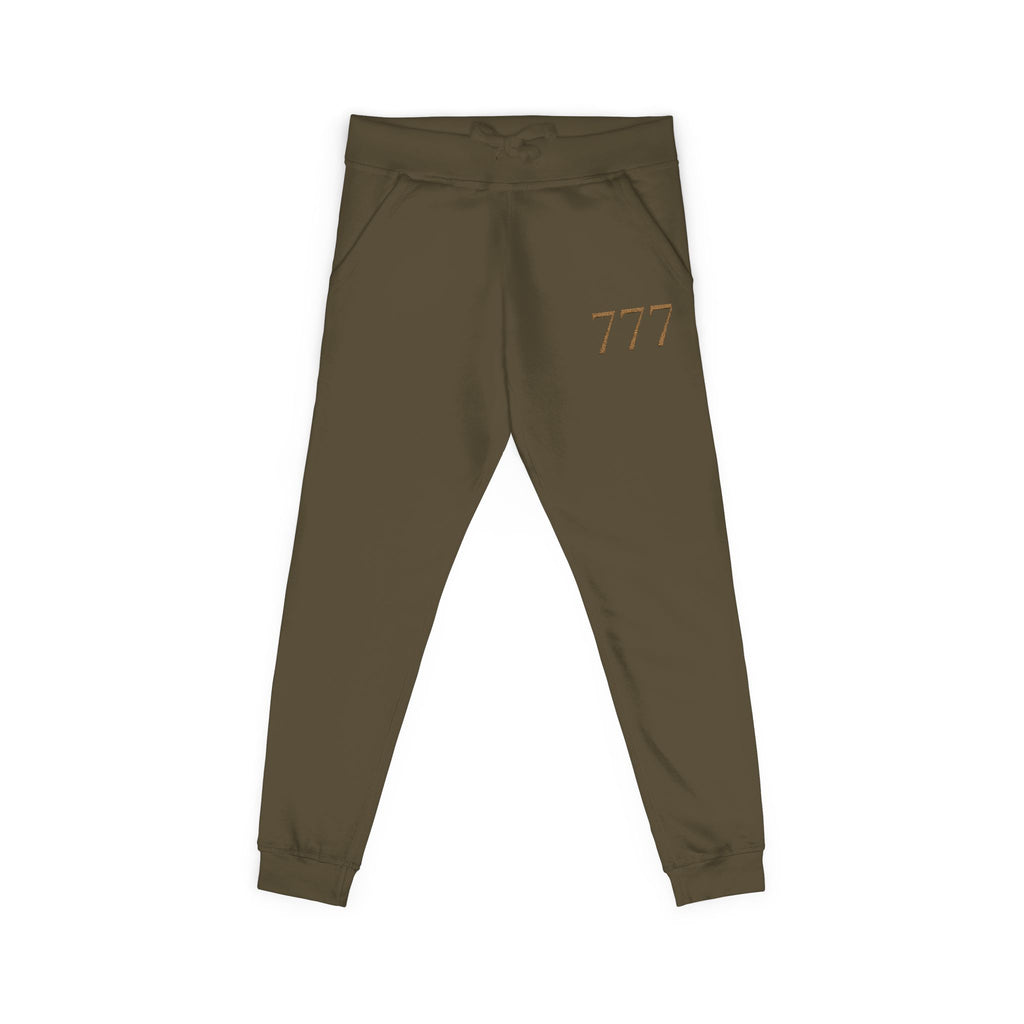 777 Fleece Sweatpants — Army Green