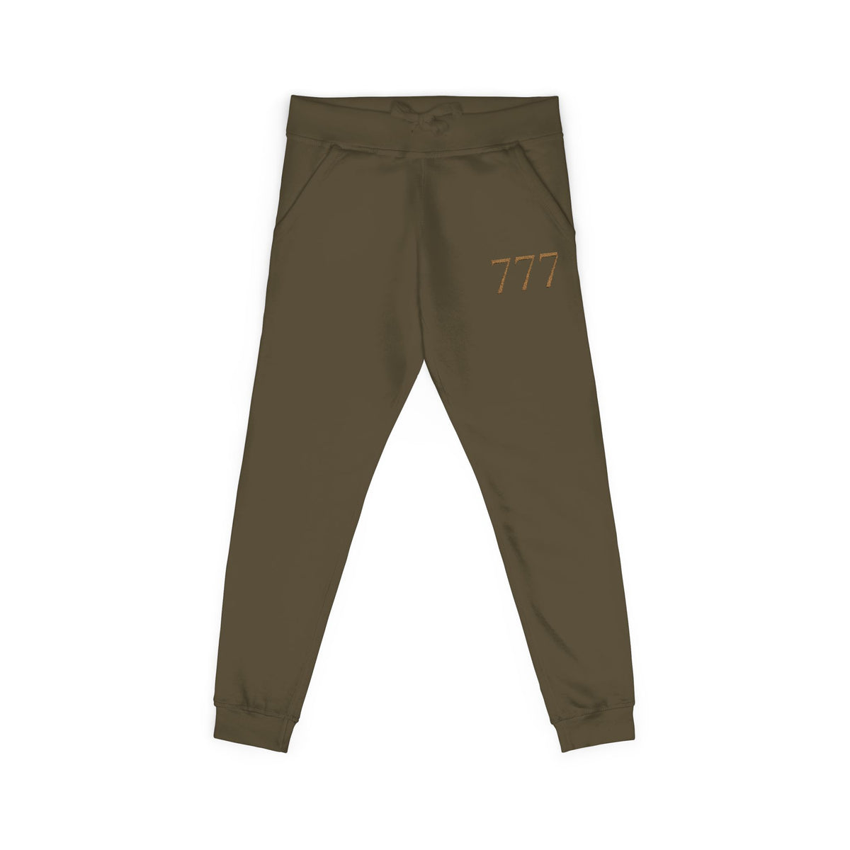 777 Fleece Sweatpants — Army Green - AetherLux.Shop