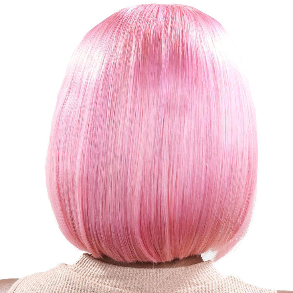 Cotton Candy 13x4 Transparent Lace Front 100% Human Hair Bob Wig by Private Label