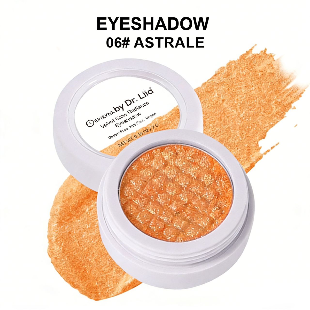 Velvet Glow Radiance Eyeshadow - Vegan, Gluten-Free, Nut-Free, Egg-Free by EpiLynx