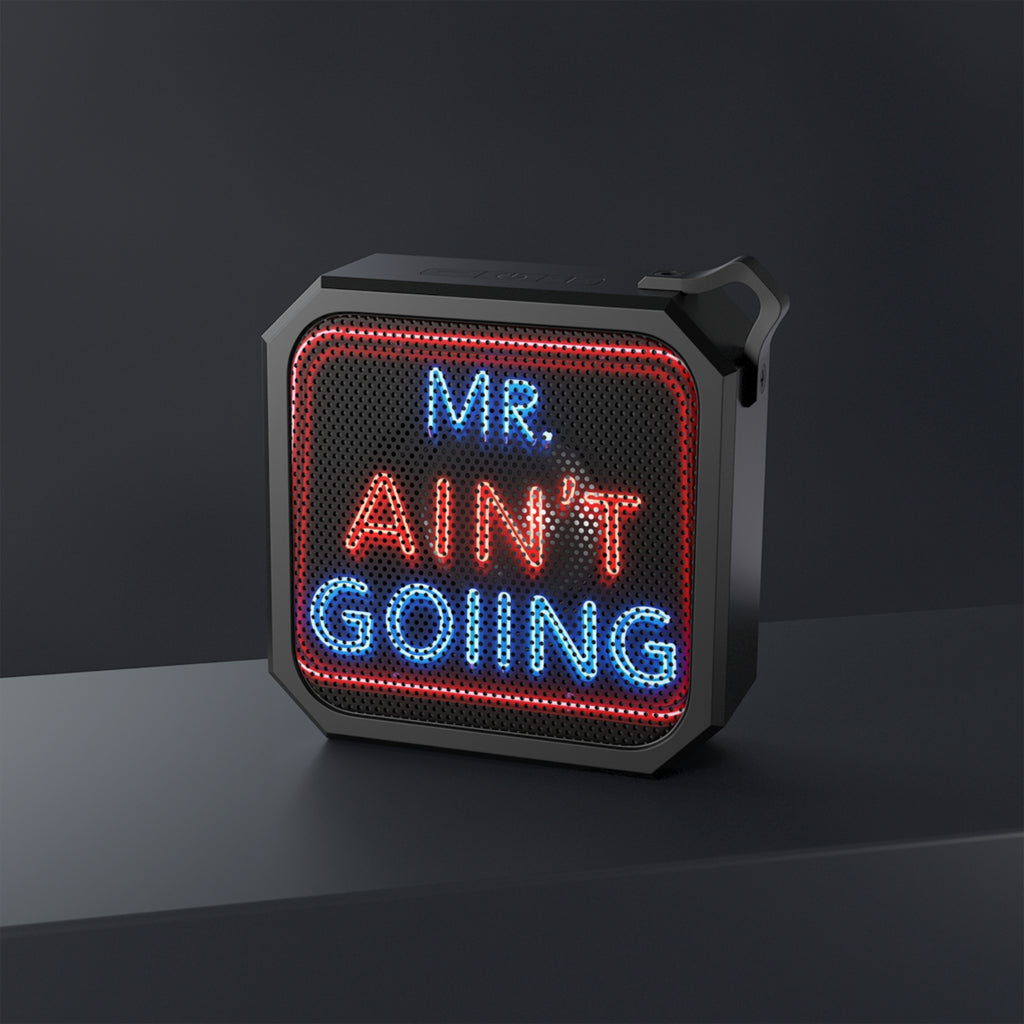 Mr. Ain't Going Outdoor Bluetooth Speaker