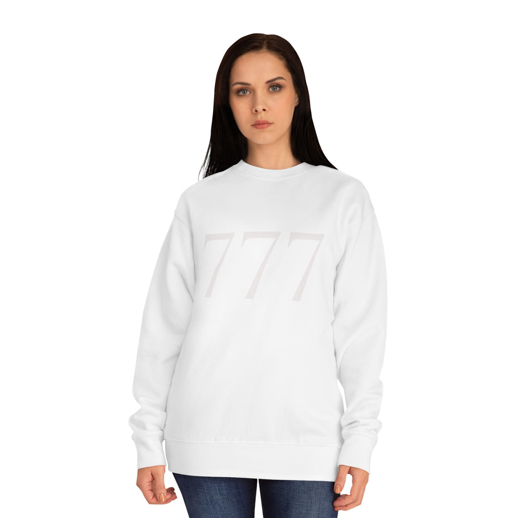 777 Crewneck Sweatshirt — White