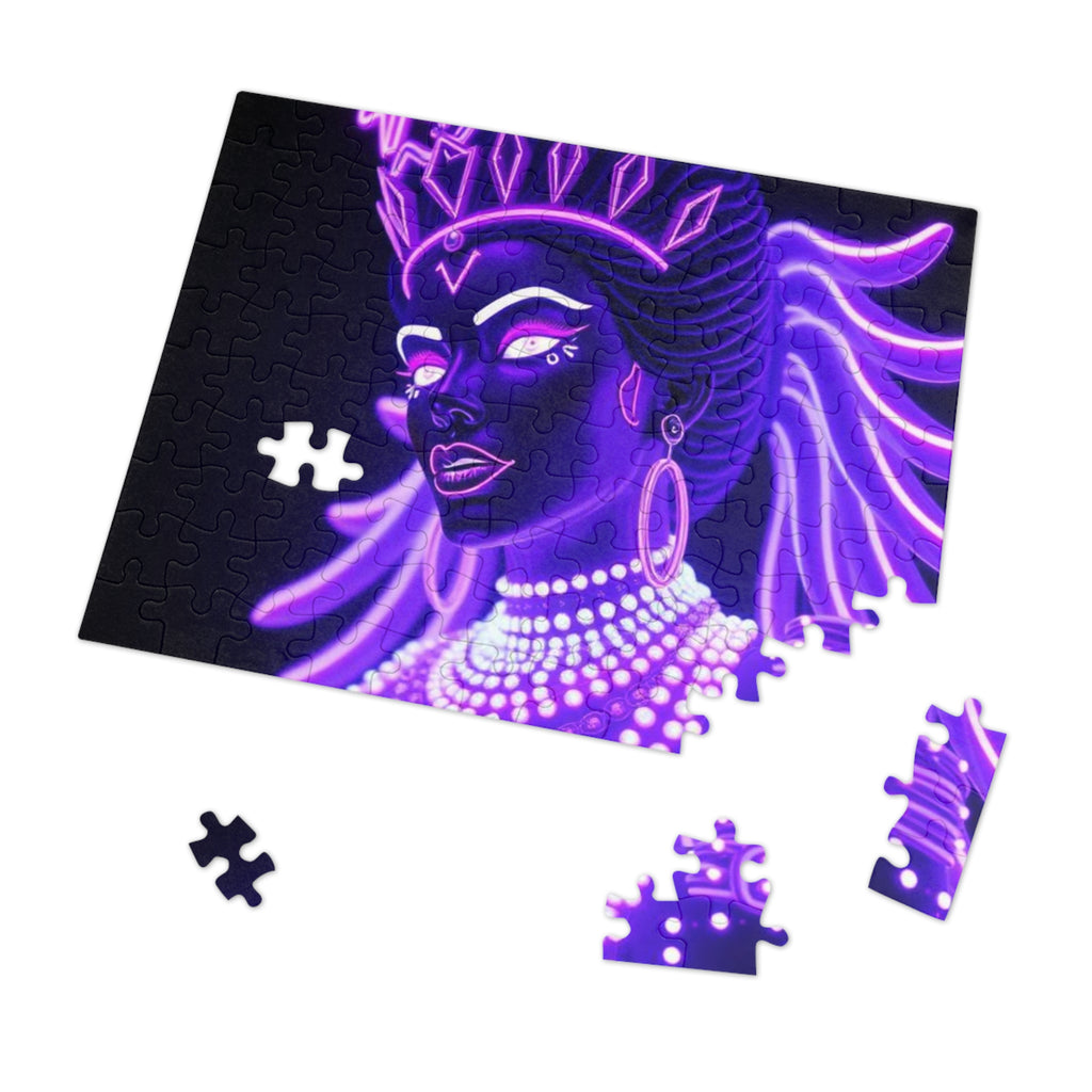 Thee Empress Jigsaw Puzzle with Tin