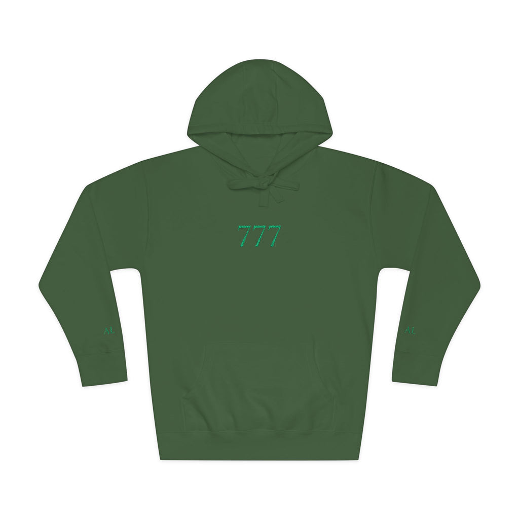 Lucky 777 Hoodie — Forest Green