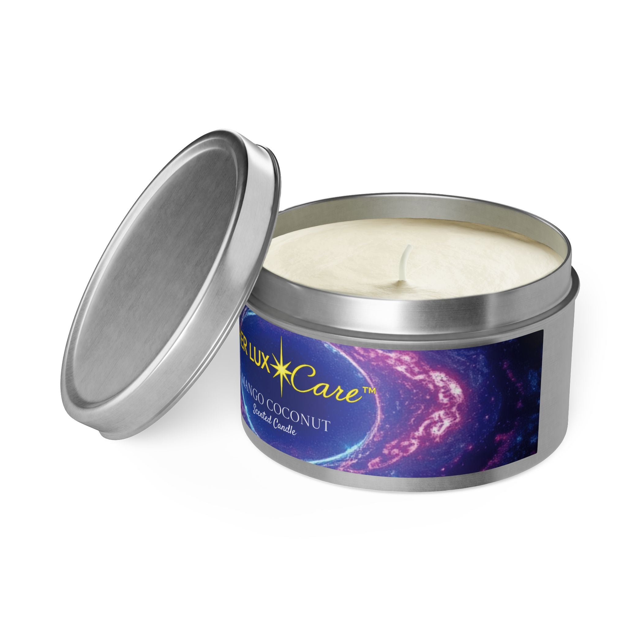 Mango Coconut Tin Candles