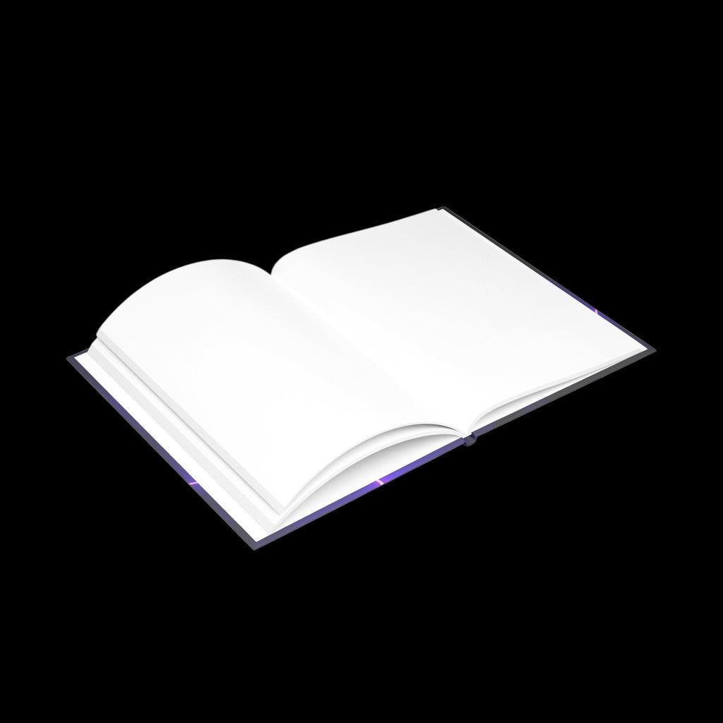 Royal Aura: Thunder & Lightening Hardcover Notebook with Puffy Covers by Printify