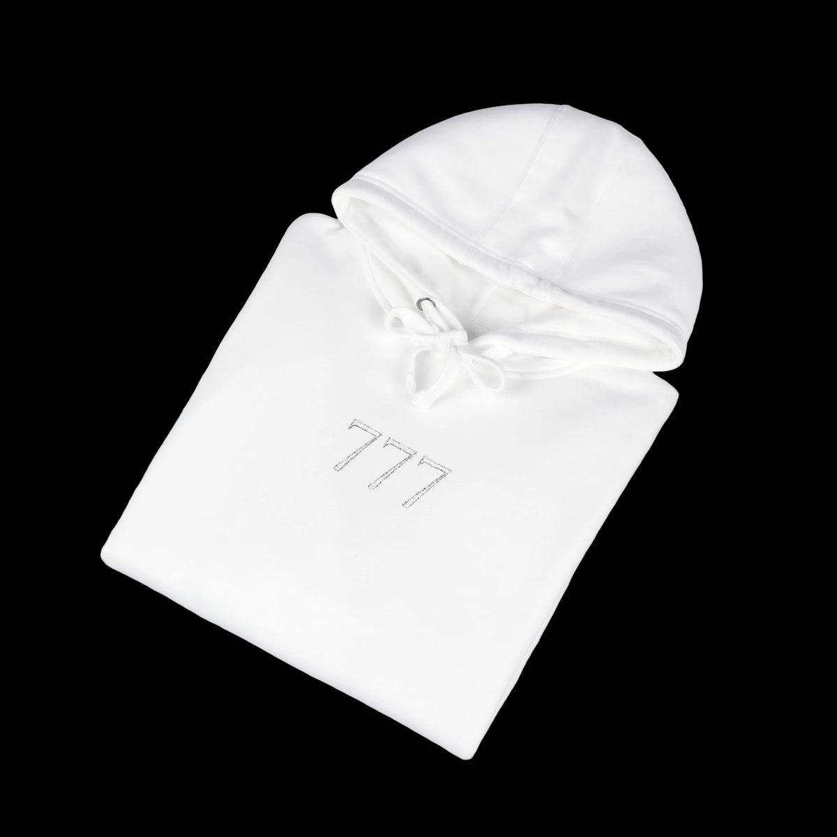 Lucky 777 Hoodie — White - AetherLux.Shop