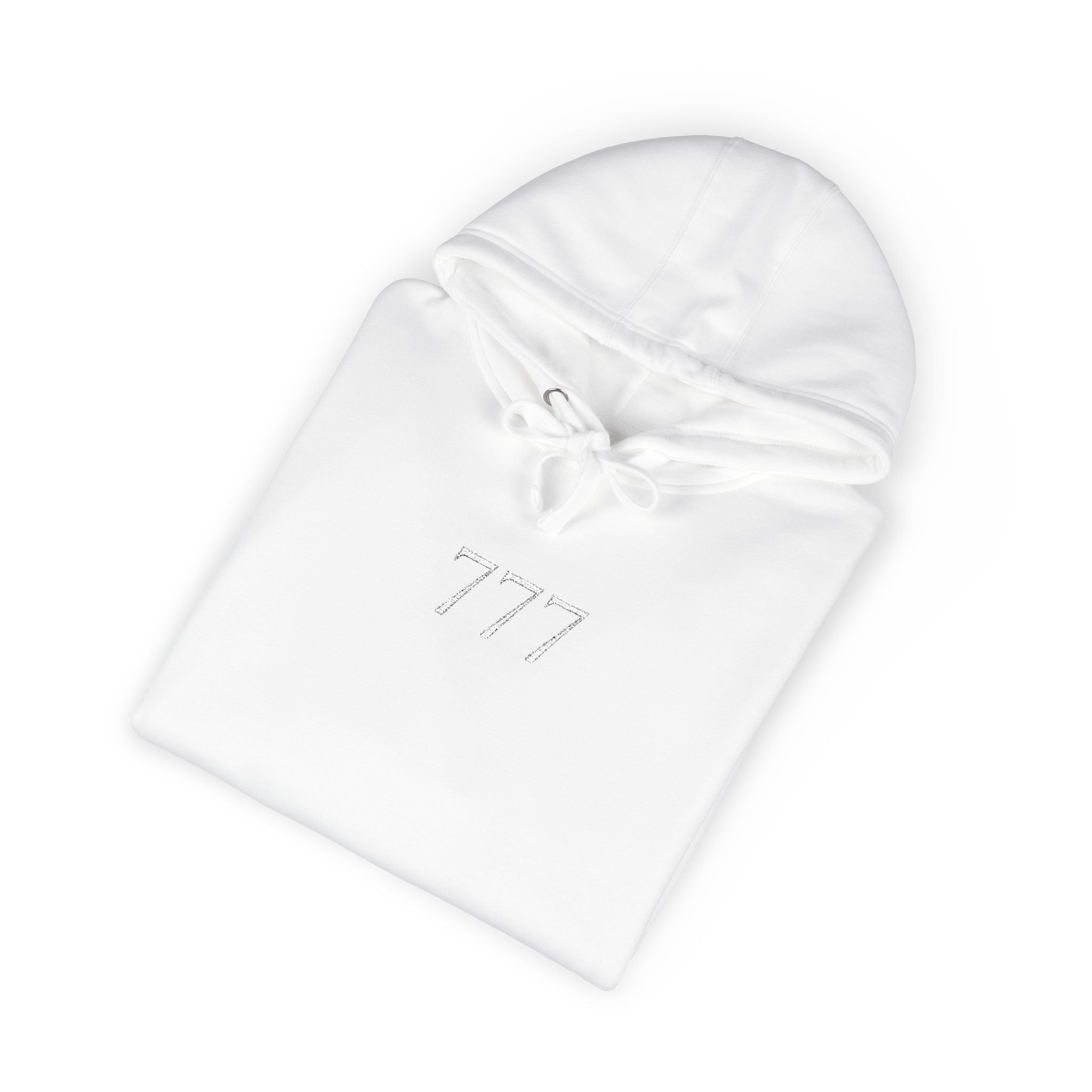 Lucky 777 Hoodie — White
