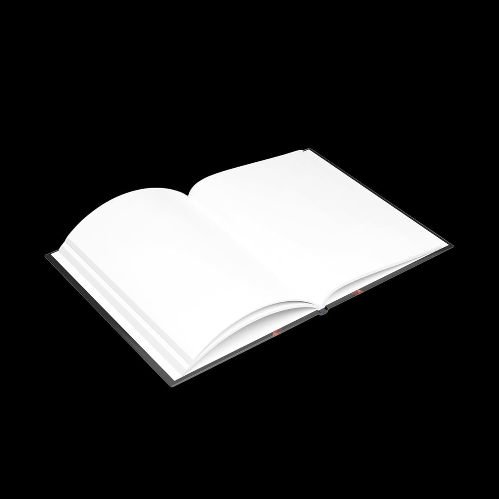 Royal Aura: Black Sheep Hardcover Notebook with Puffy Covers by Printify